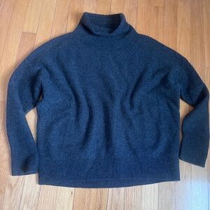 Vince Cashmere Charcoal roll neck Sweater S